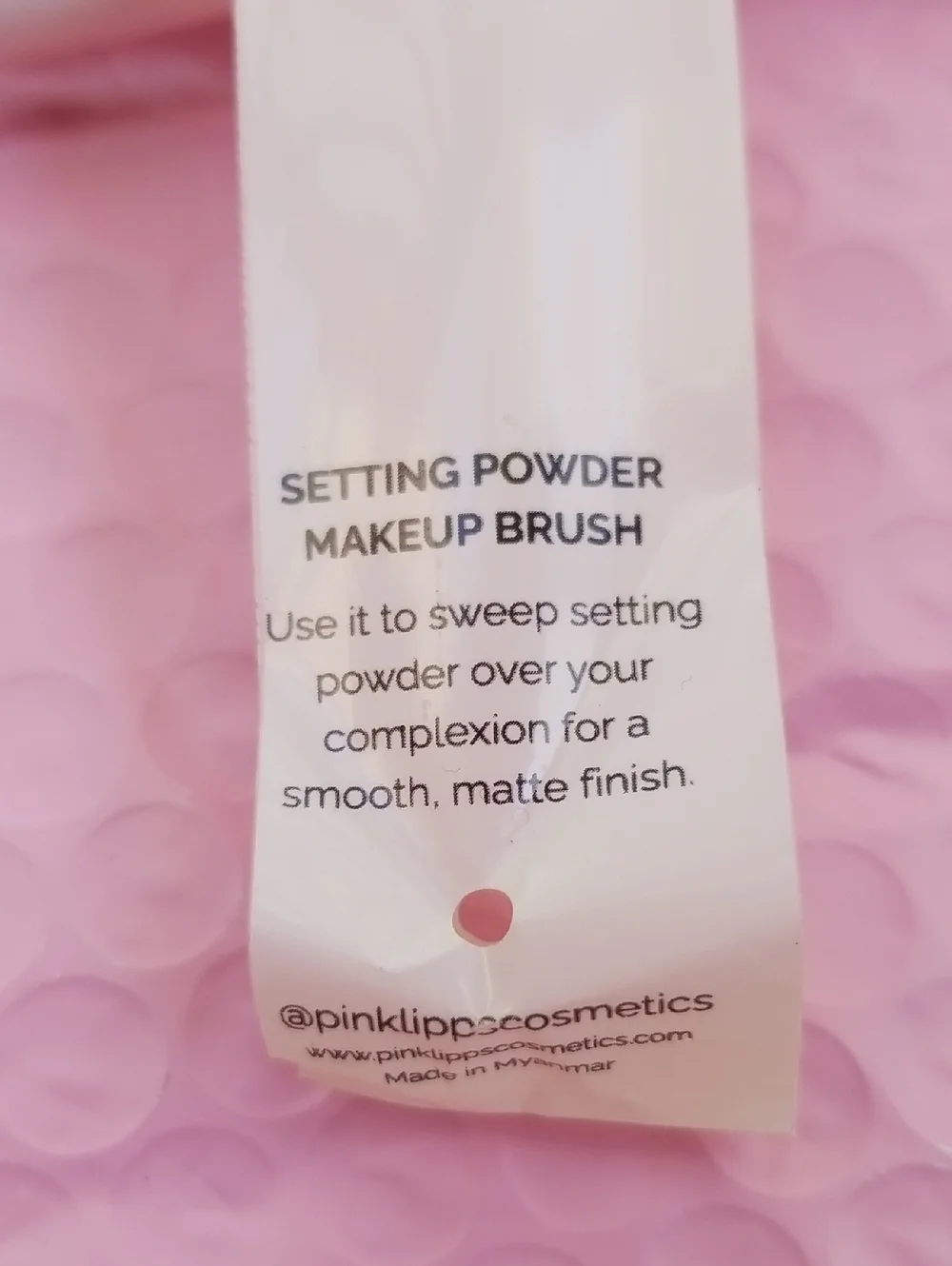 Pinklipps Setting Powder Brush